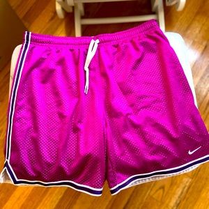 Purple Nike Bball Shorts